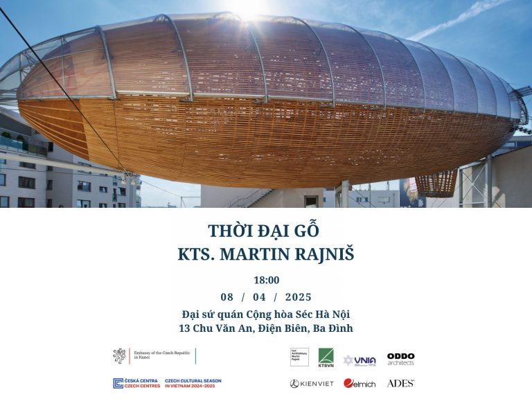 Gặp gỡ bậc thầy kiến trúc Séc – GS.KTS Martin Rajniš tại Hà Nội