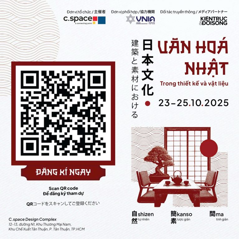 JAPANESE CULTURE IN DESIGN & MATERIALS 2025 – A JOURNEY OF SPREADING JAPANESE DESIGN VALUES IN VIETNAM